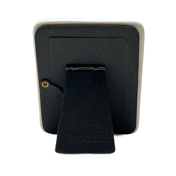 Ceramic Frame 3x4 Vintage White Pink Flowers The Weston Gallery - Picture 3 of 7